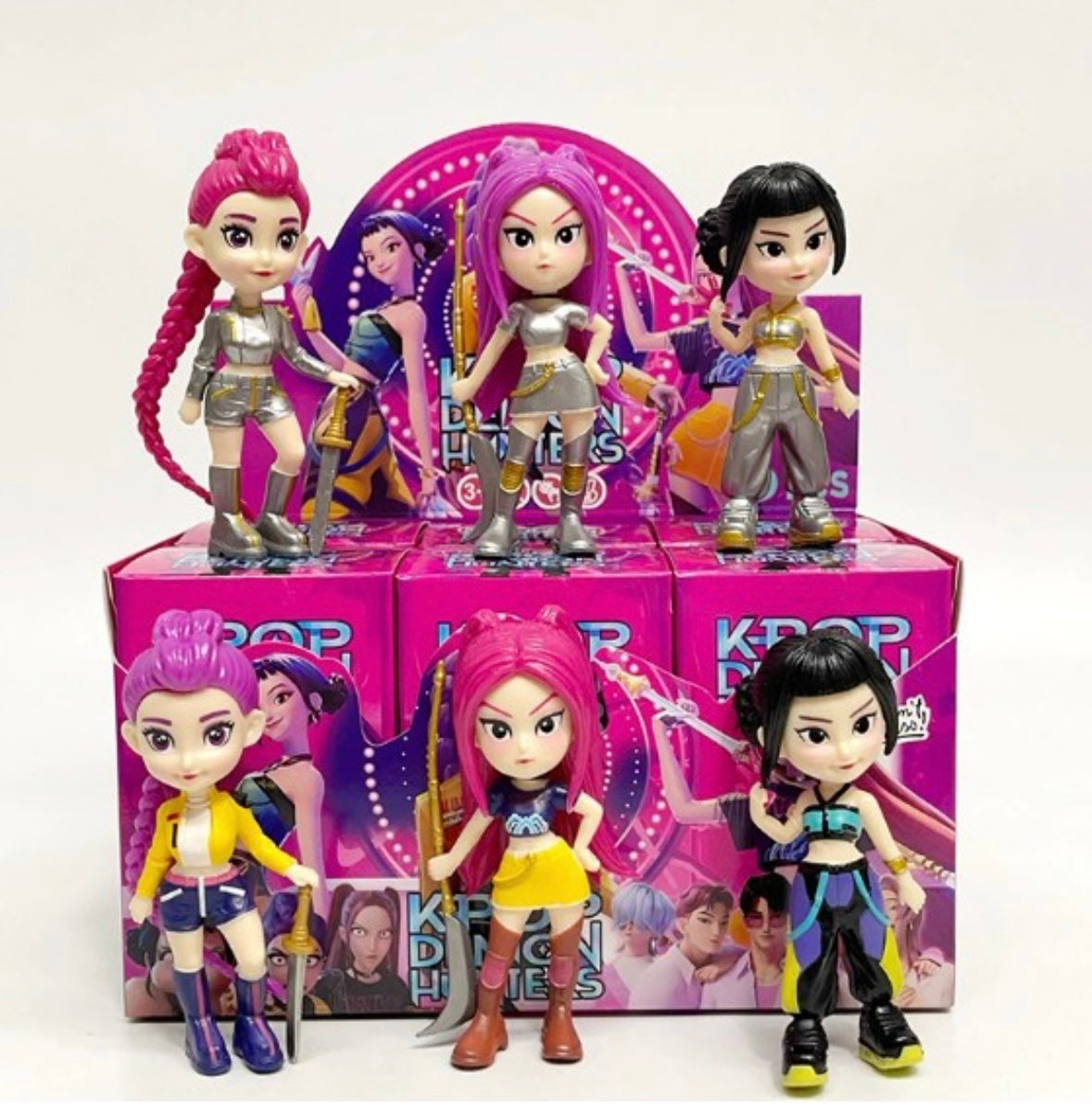 K-POP DEMON HUNTER BLIND BOX FIGURES