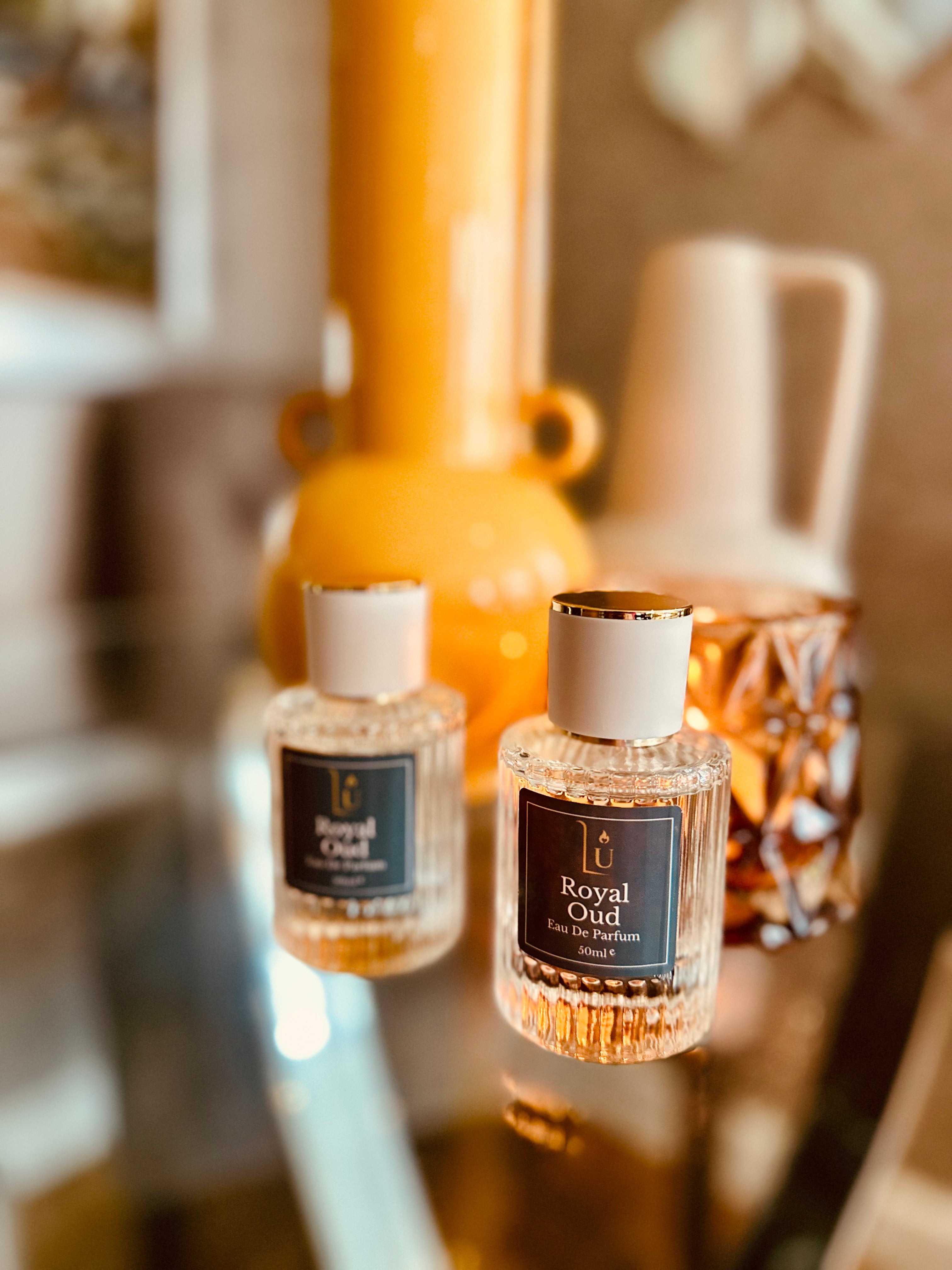 Inspired by Royal Oud
Discover the perfect alternative to expensive designer perfumes with our luxury designer perfume dupes. Made with high-quality ingredients and expertly crafted to mimic the scents of popular luxury perfumes, our dupes offer a more affordable option without sacrificing quality. Experience the same luxurious scent at a fraction of the cost.