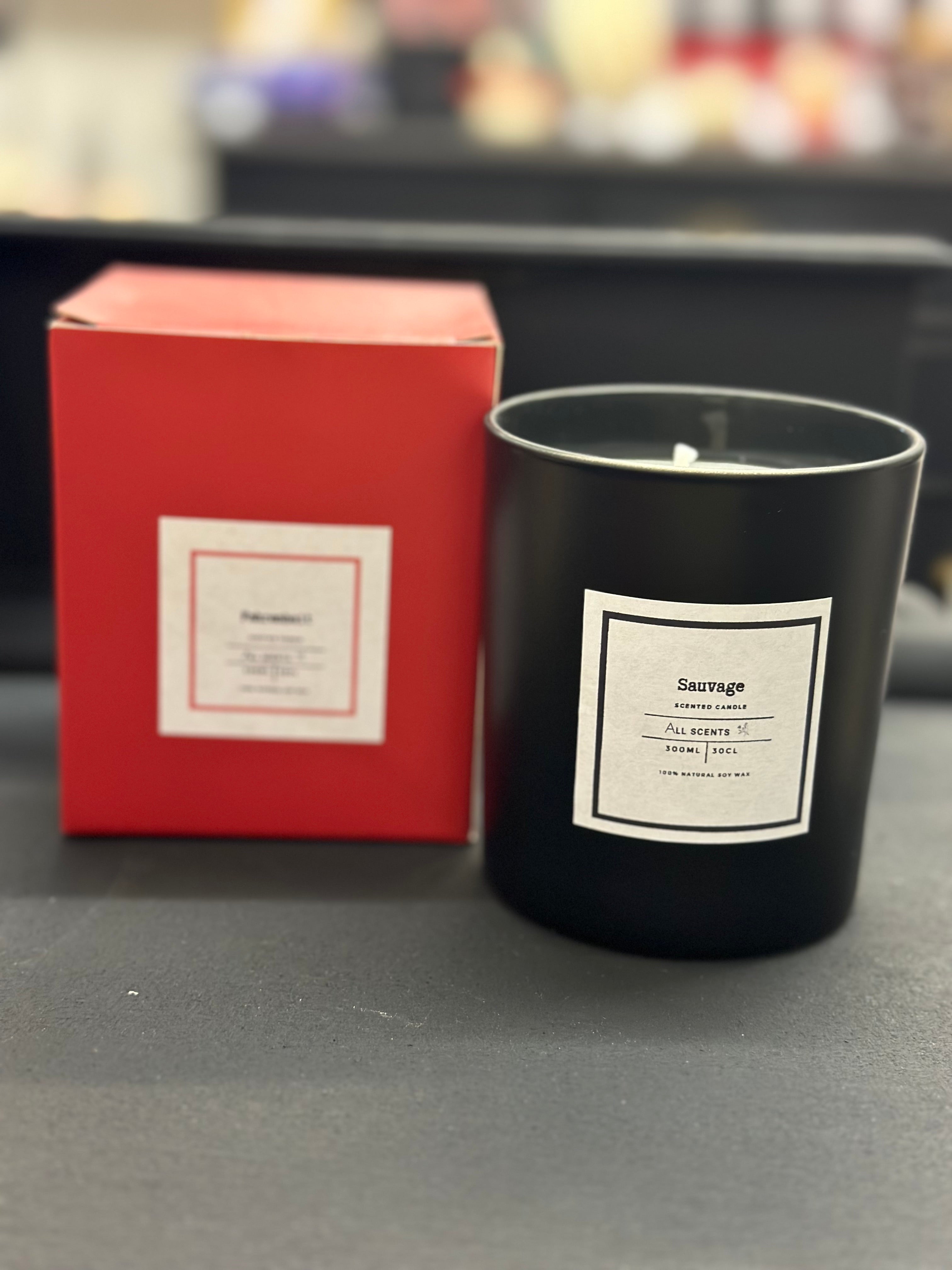 Matte Black (So Fabulous) Scented Candle