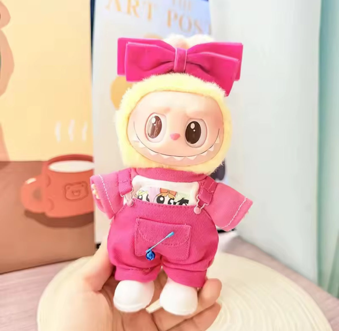 Spruce up your quirky Labubu with these adorably crafted outfits made just for your mischievous monster pal! Bursting with mix-and-match possibilities.