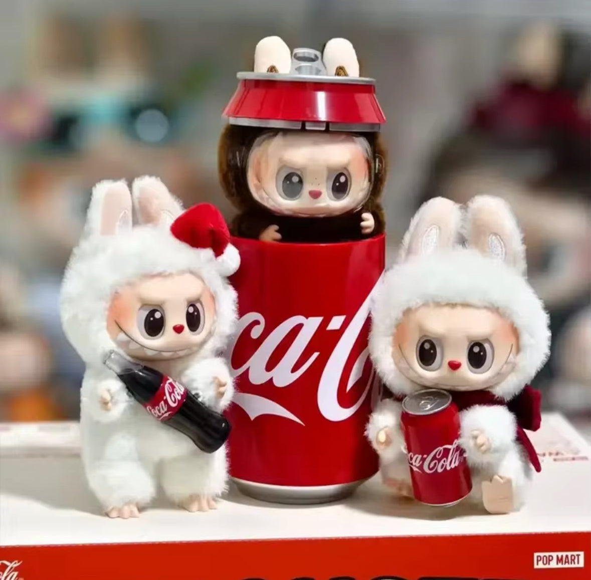 Join the mischievous monsters on their holiday adventure with Labubu Coca Cola Series (Blind Box)! Unbox a quirky, fun surprise with every purchase. Limited edition collectibles that will bring joy and laughter to any collection. Don't miss out on the holiday fun!