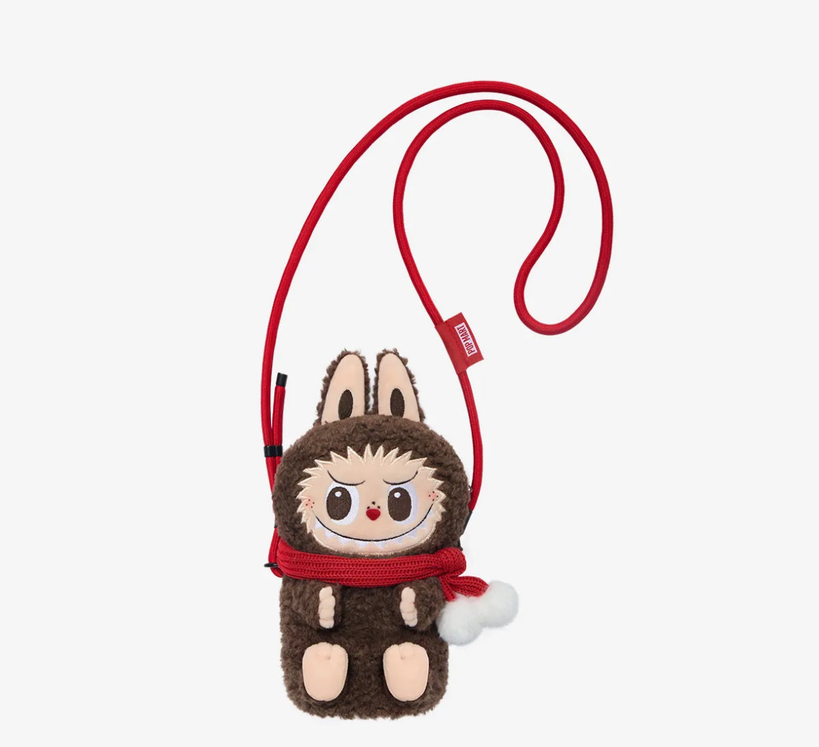 Introducing Labubu, the adorable plush doll shoulder bag from the classic series.