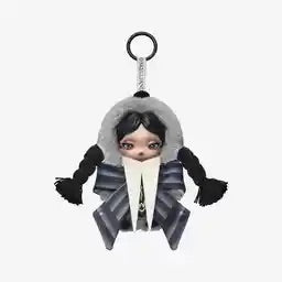 Keychain with a character design on a white background