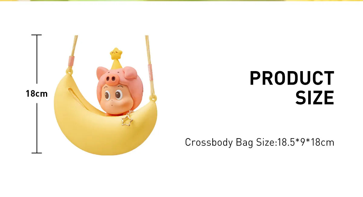 This playful silicone bag from the POP BEAN Pajama Party collection
