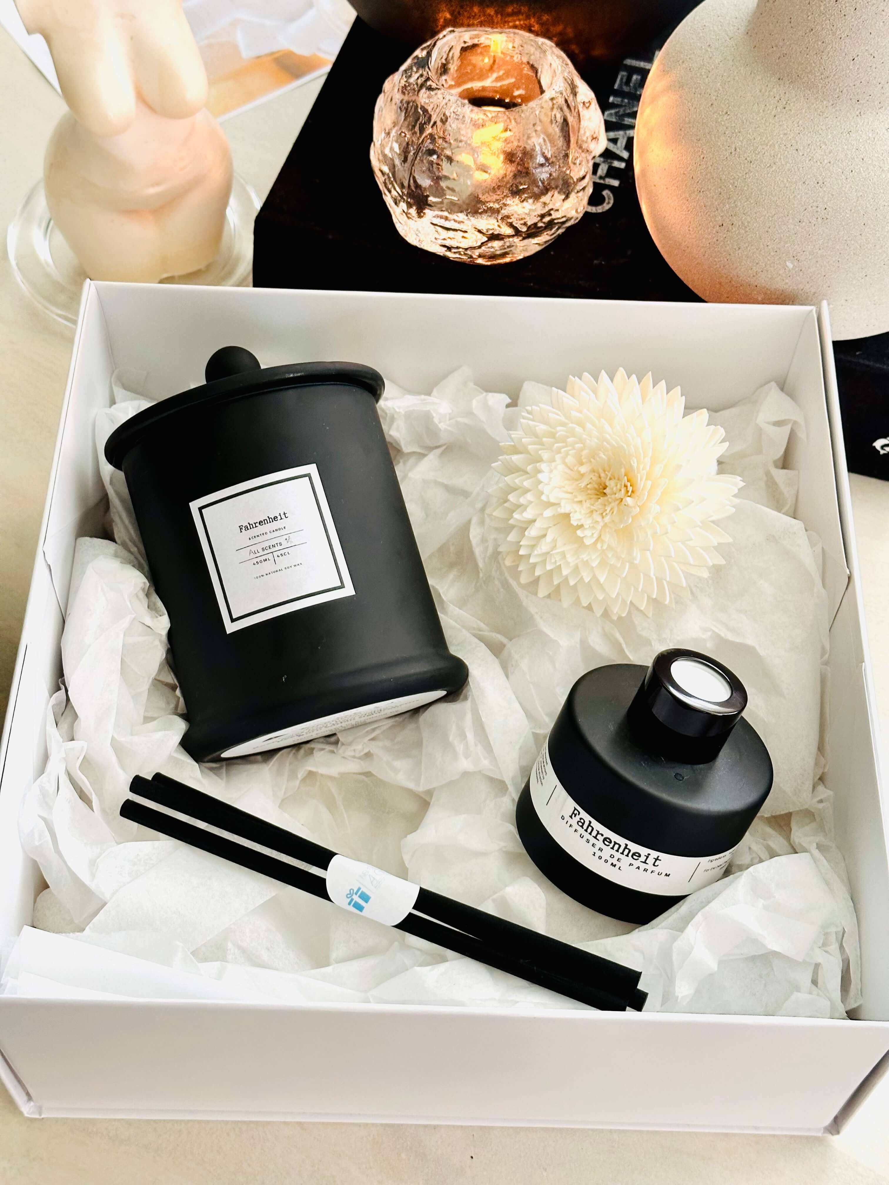 Spoil yourself with a touch of luxury. Check out our beautiful Home fragrance Collection.