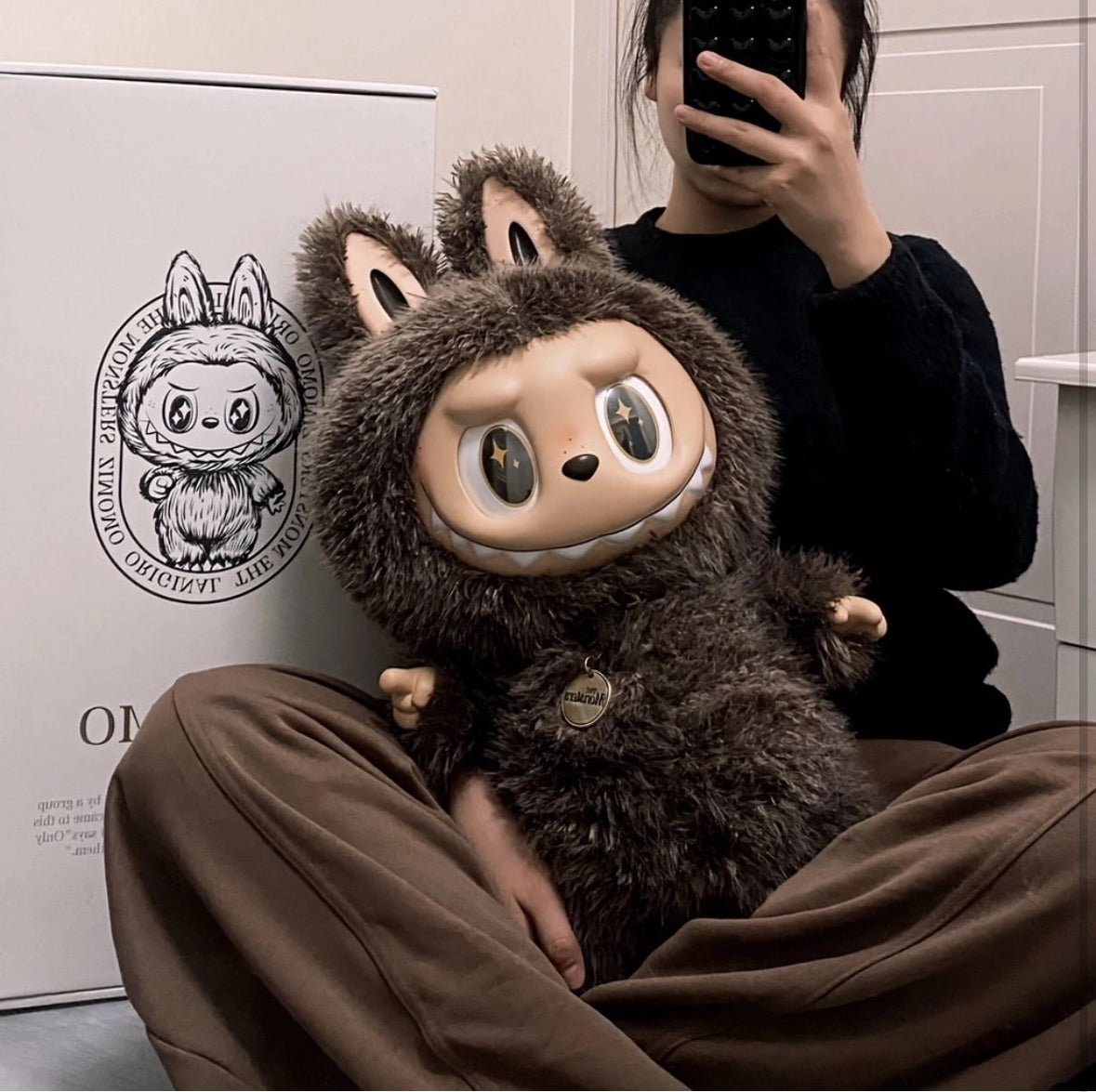 その他 POP MART ZIMOMO I FOUND YOU The Monster Zimomo ラブブぬいぐるみ I found you POP MART THE