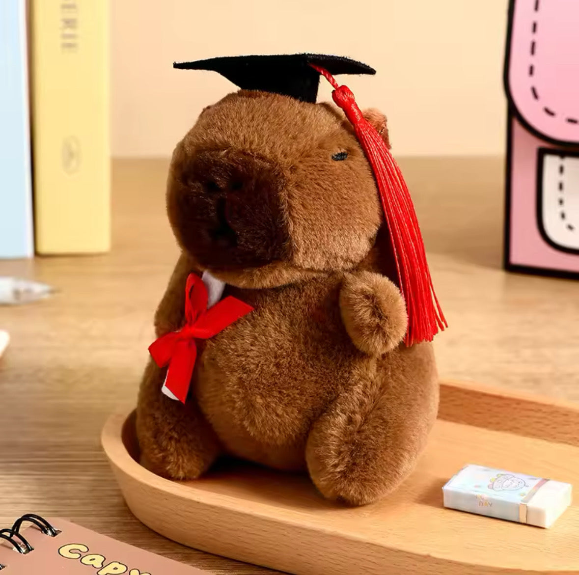 Super cute Graduation Capybara
