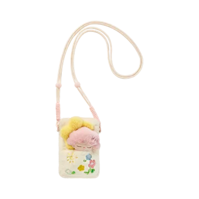 Pop Mart Dimoo Weaving Wonders — Drawing Spring quilted plush bag design