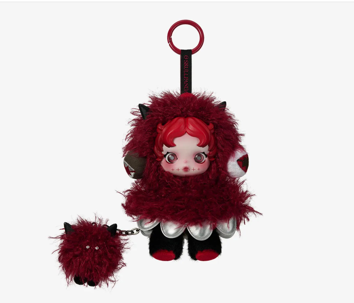 SKULLPANDA You Found Me! Series Plush Doll Pendant