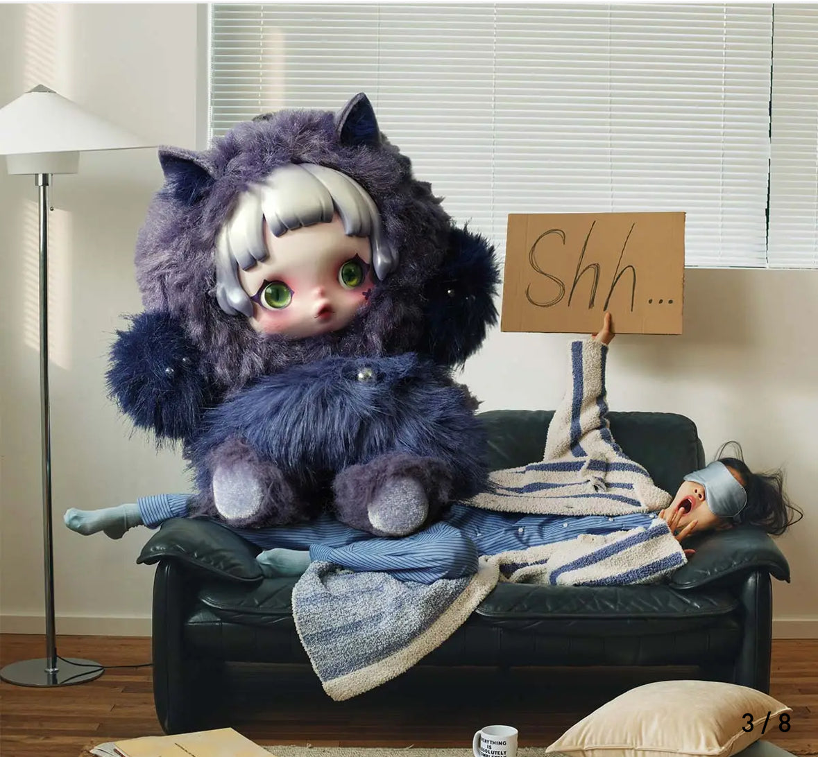 SKULLPANDA You Found Me! Series Plush Doll Pendant