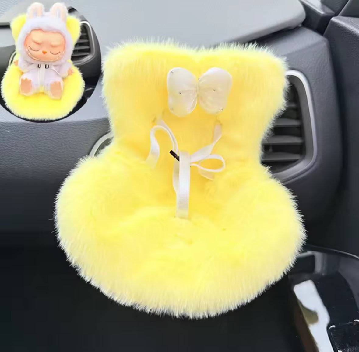 Labubu The Monsters Plush Car Seat