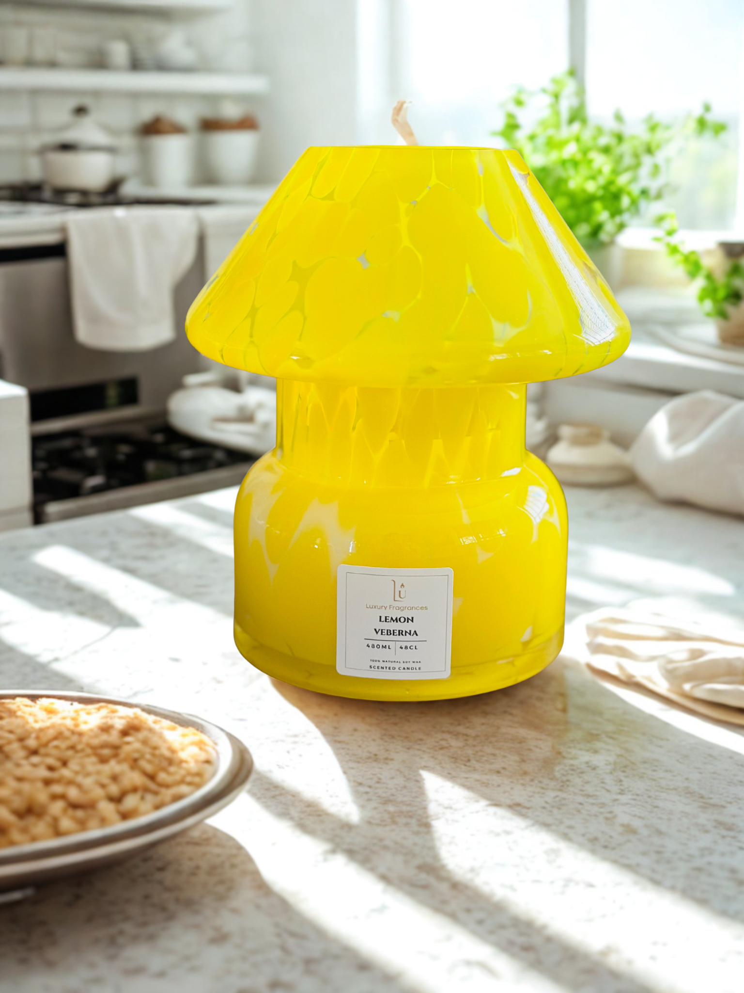 Lamp Jar Candle | Lemon