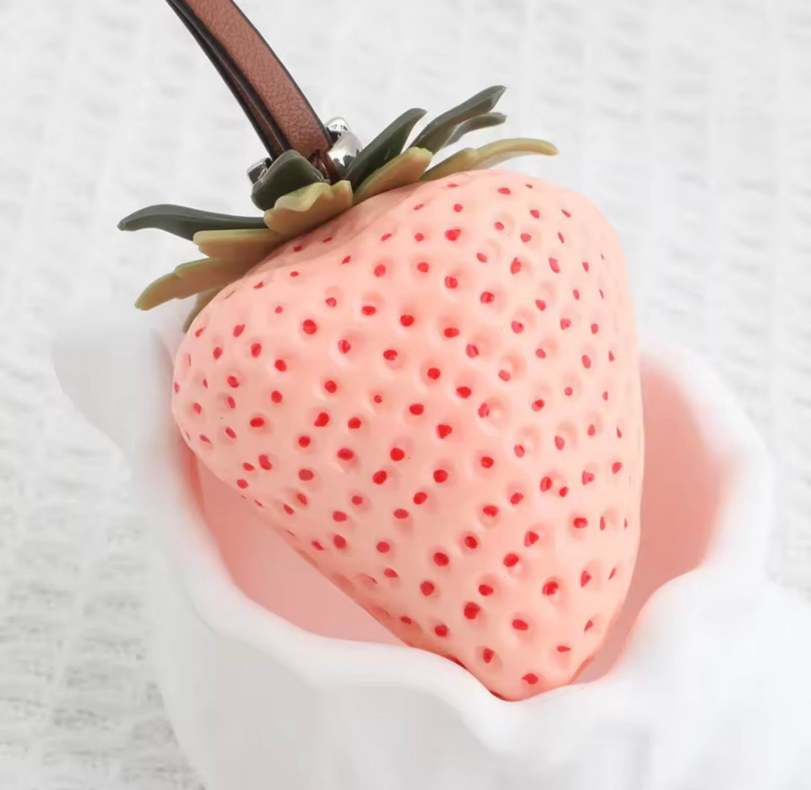 Strawberry Bag Charm