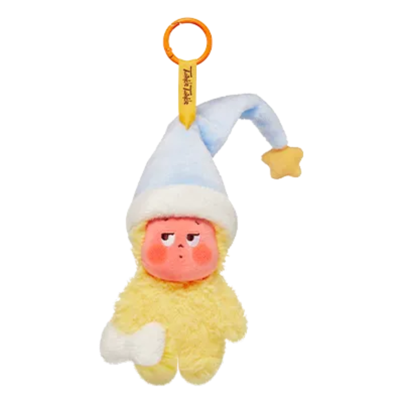 Pop Mart Twinkle Twinkle plush pendant — sleeping cap and pacifier design, blind box
