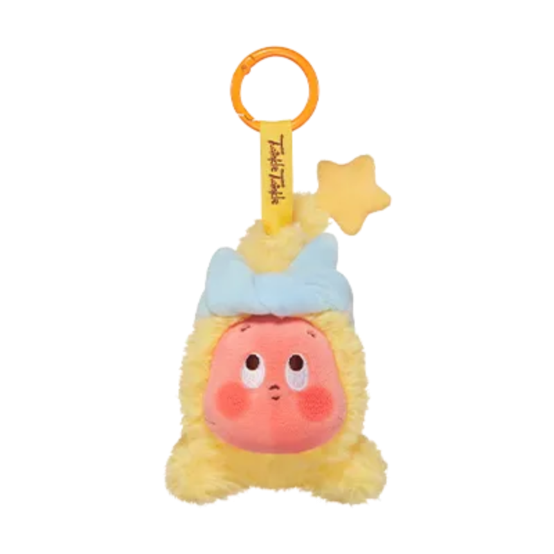 Pop Mart Twinkle Twinkle plush pendant — star tag design, genuine Pop Mart collectible