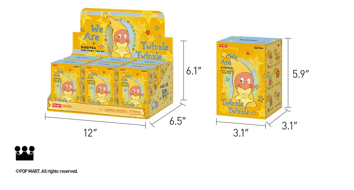 Introducing Pop Mart's We Are Twinkle Twinkle Series.